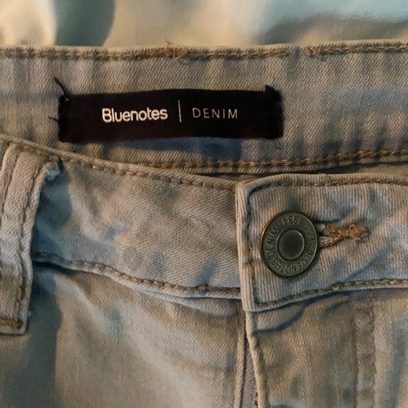 Blue notes ripped jeans - Picture 2 of 5